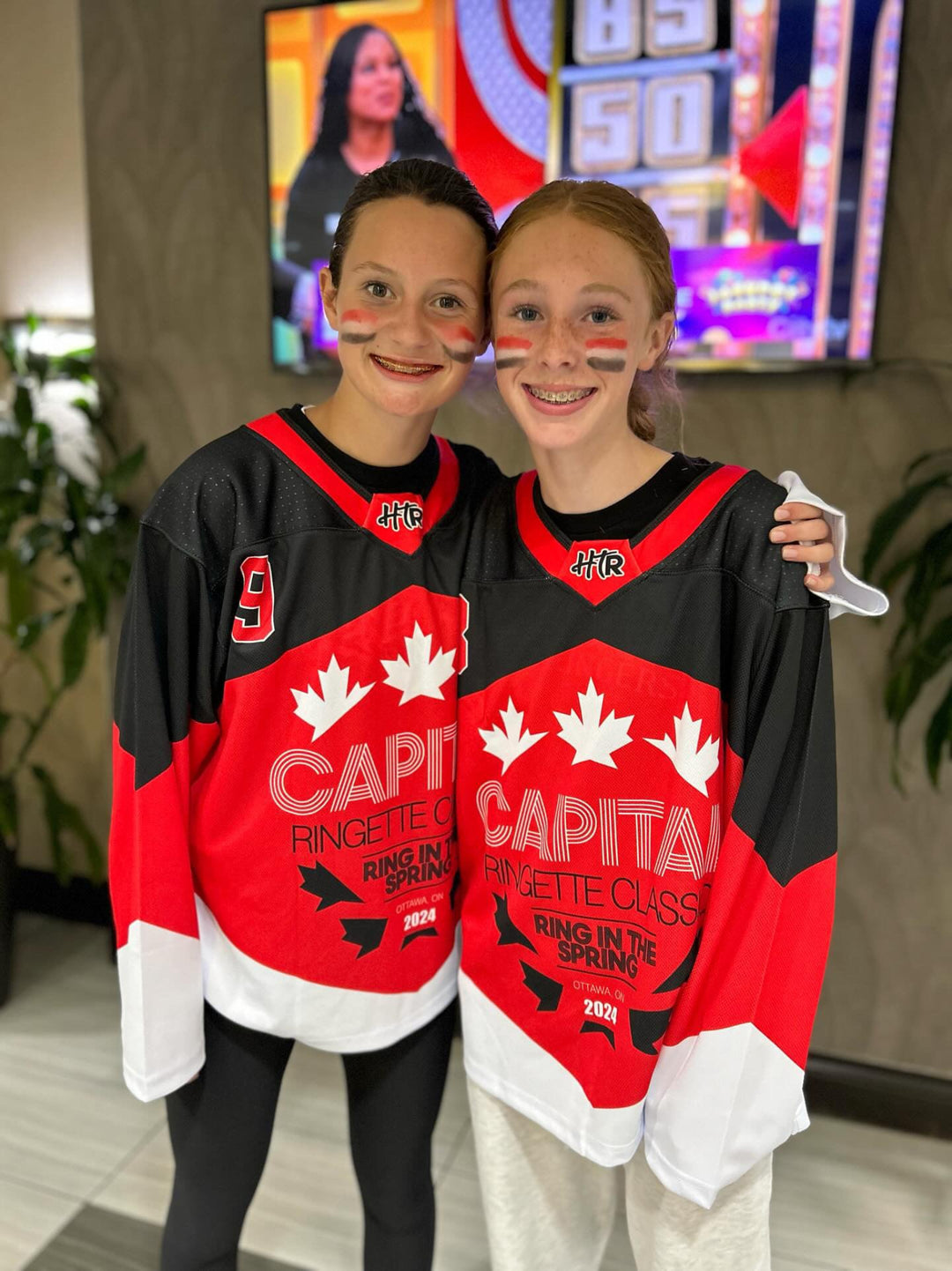 Elite Custom Ringette Jersey in colour performance fit for competitive ringette teams