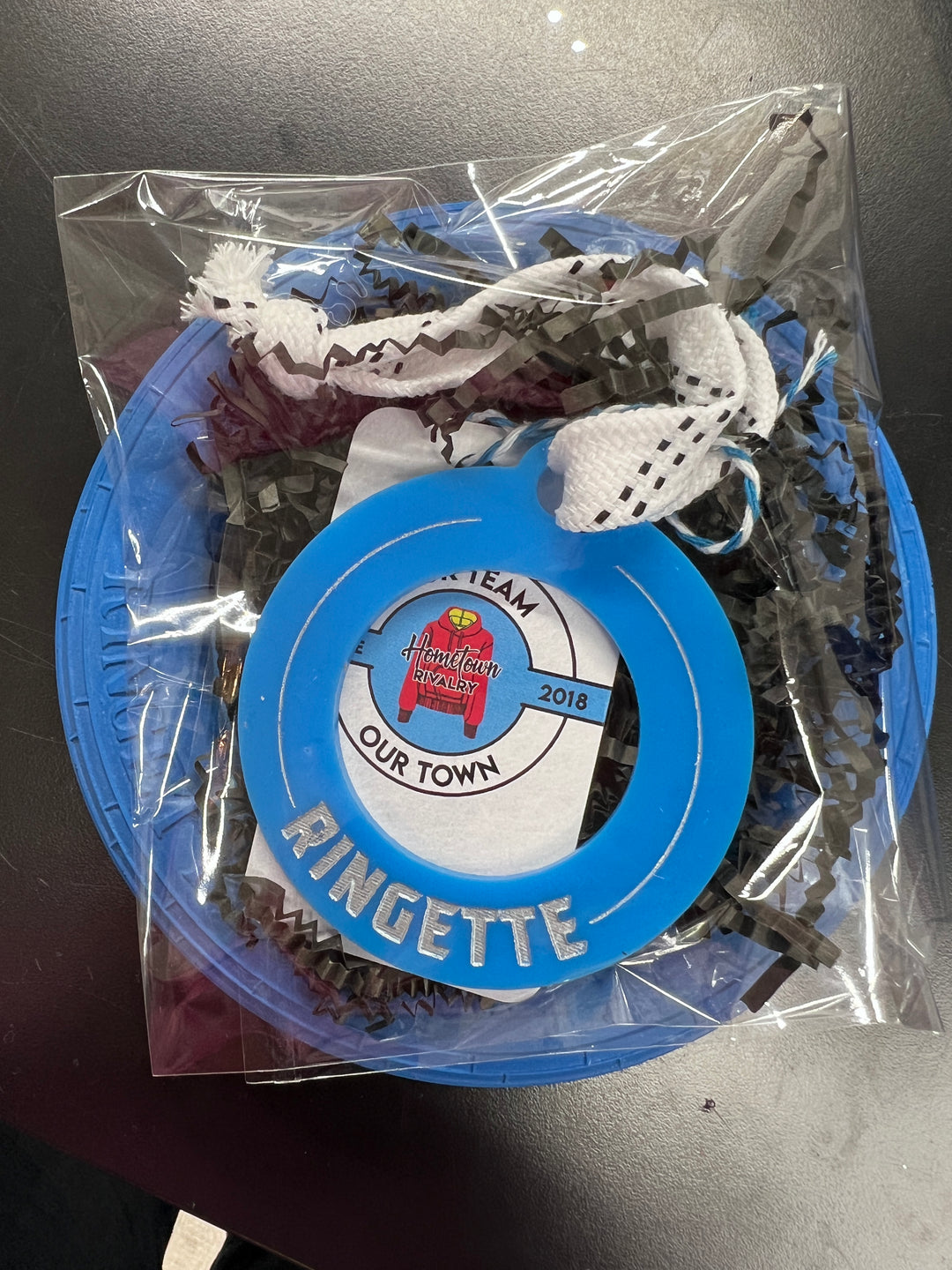 Ringette OR Ringuette Christmas Ornament