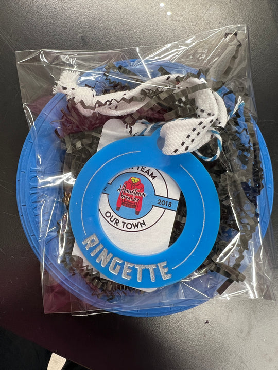 Ringette OR Ringuette Christmas Ornament