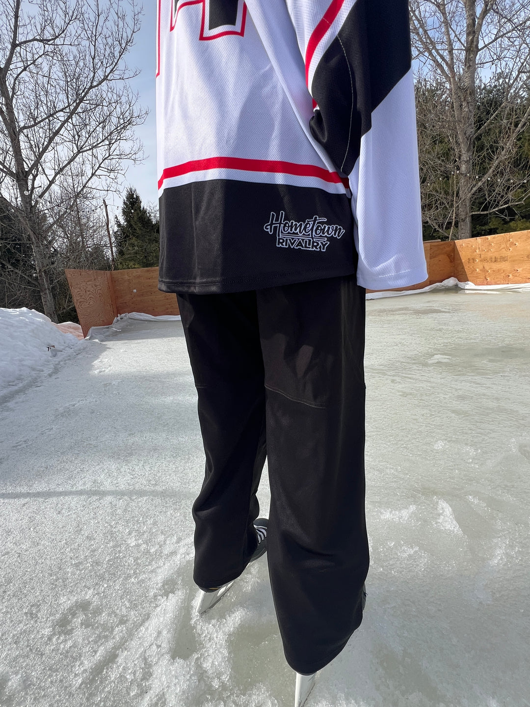 Back shot of ringette pant