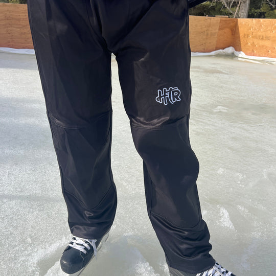 close up shot of ringette pant