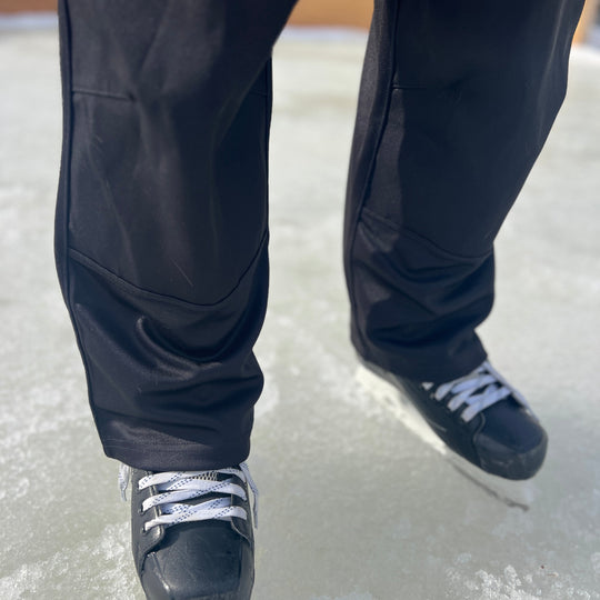 non tapered ringette pant hem