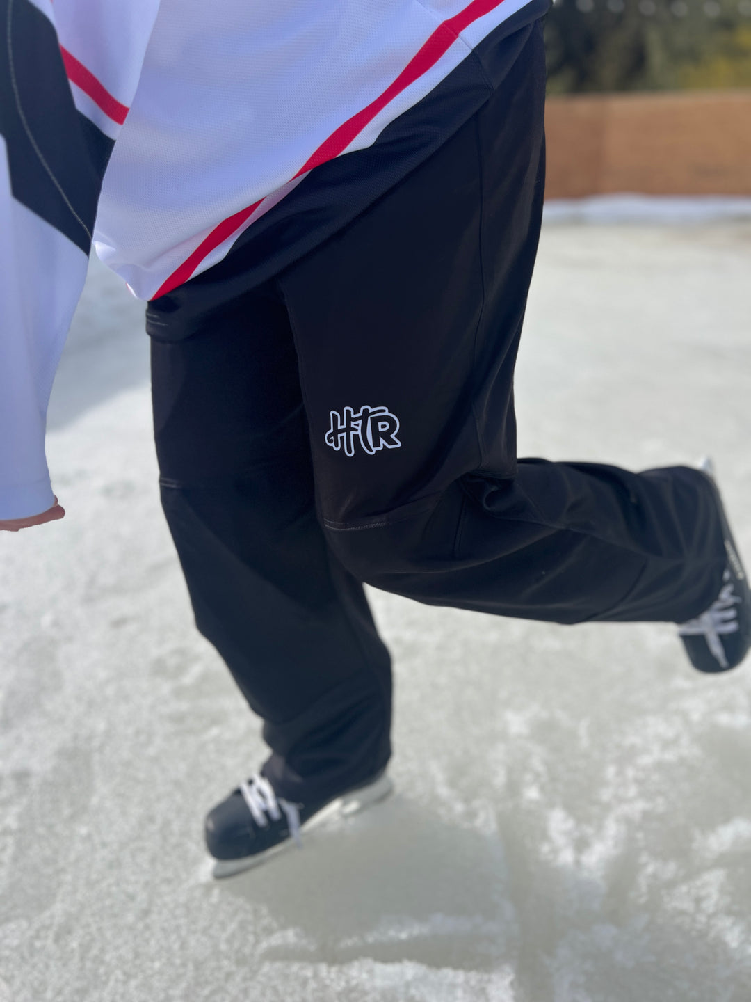 skating while wearing ringette pant