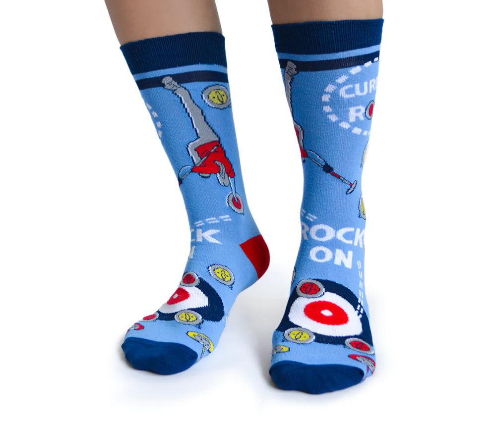 Curling Rocks Ladies Socks